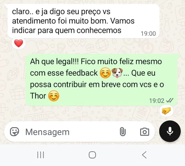 Print autorizado de avaliação sobre Thor.